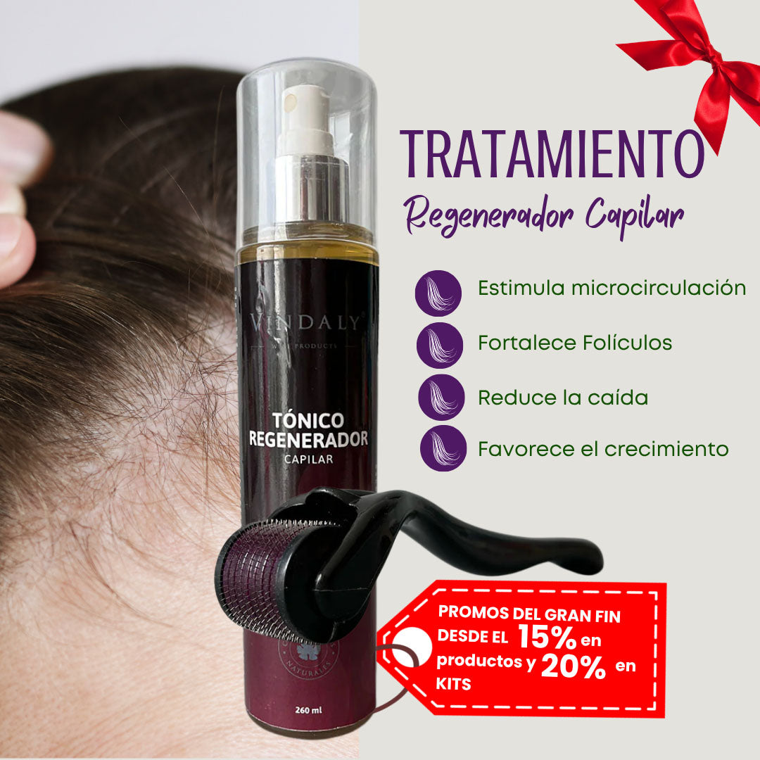 Tónico regenerador capilar
