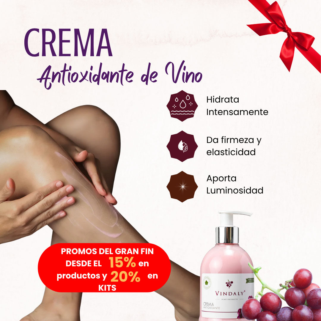 Crema Antioxidante de Vino 250ml