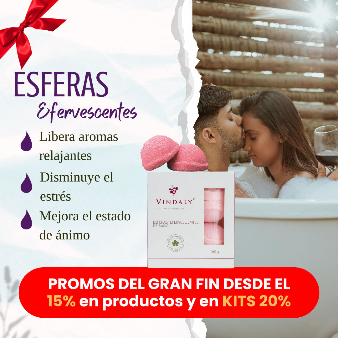 Esferas Eferverscentes 4 piezas