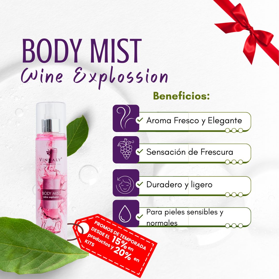 Body Mist wine explossion 260 ml