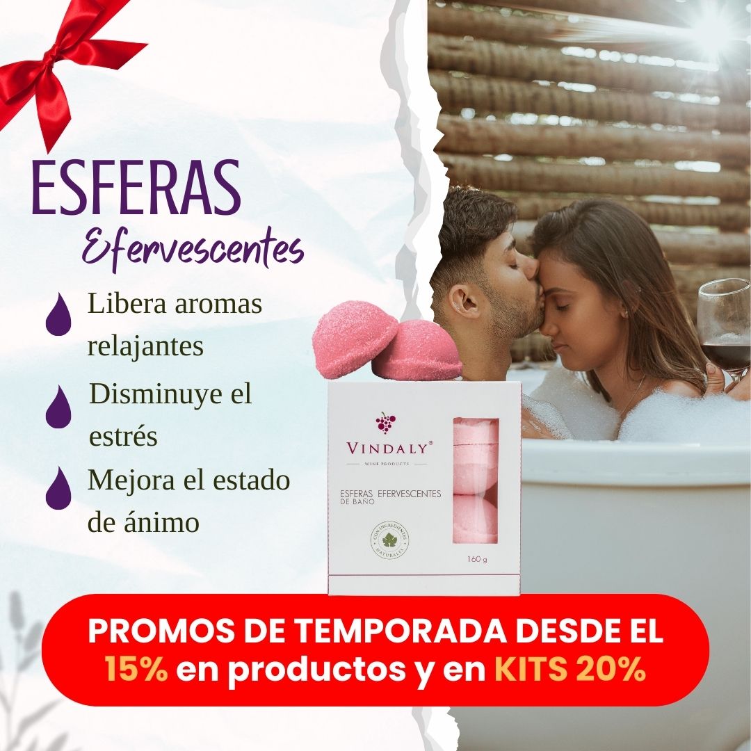 Esferas Eferverscentes 4 piezas