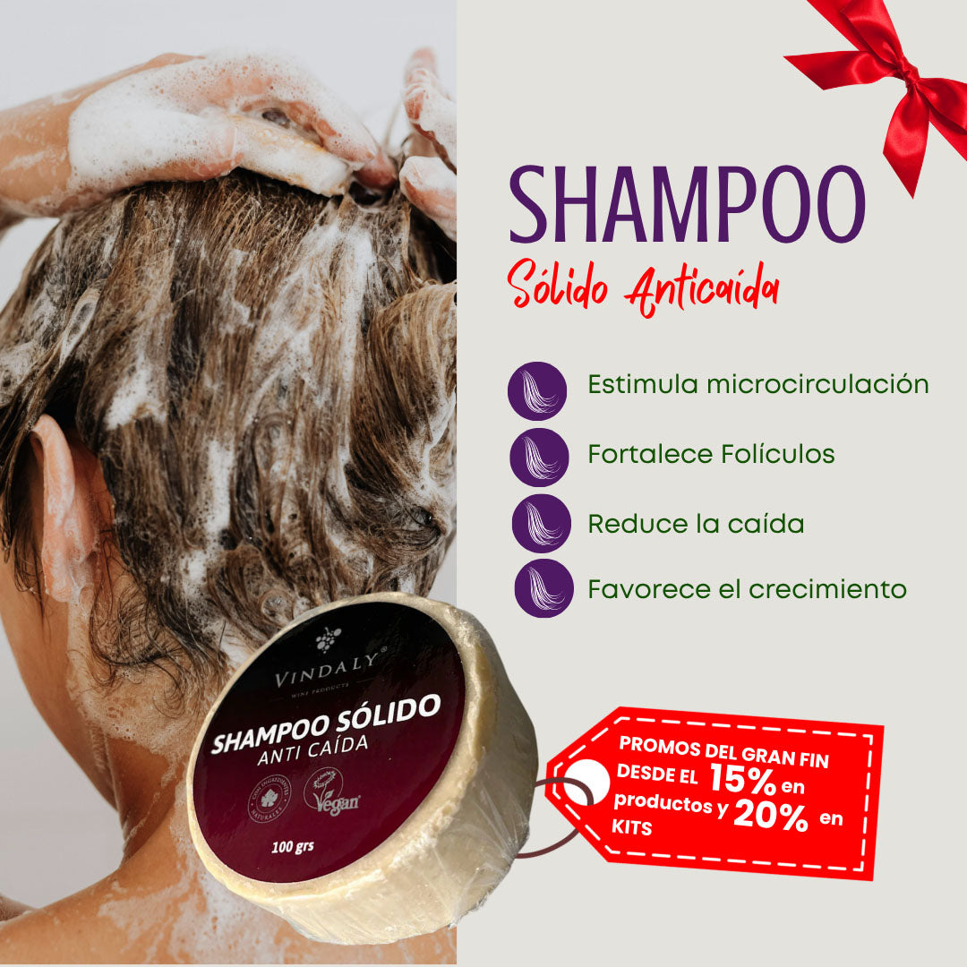 Shampoo Sólido Anticaida