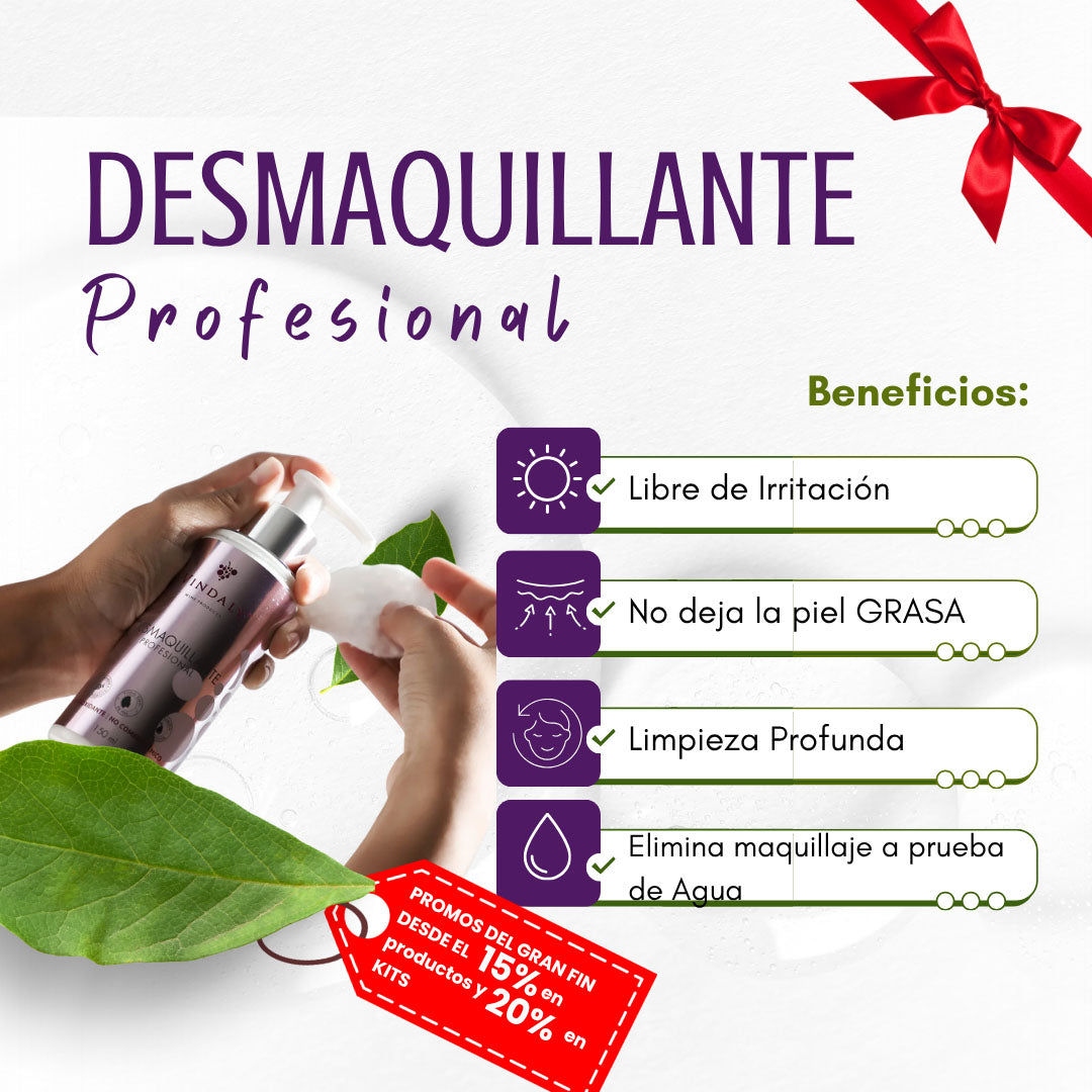 Desmaquillante Profesional 150 ml
