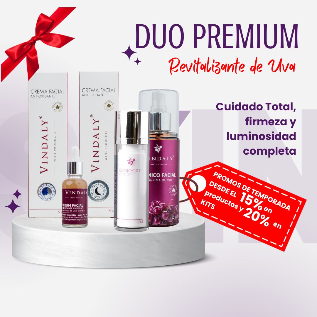 Duo Premium revitalizante de Uva [5 pzas.]