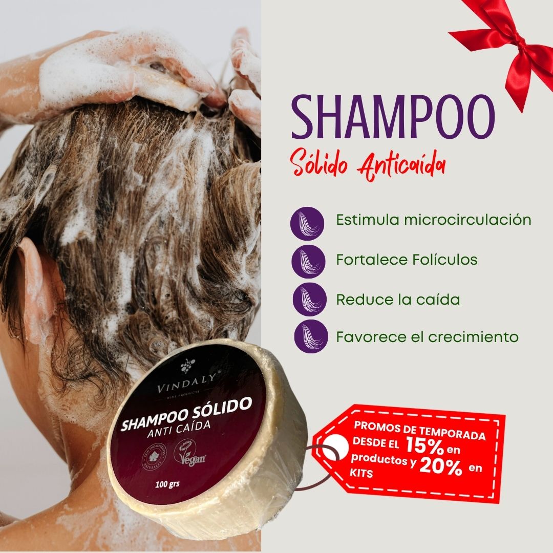 Shampoo Sólido Anticaida