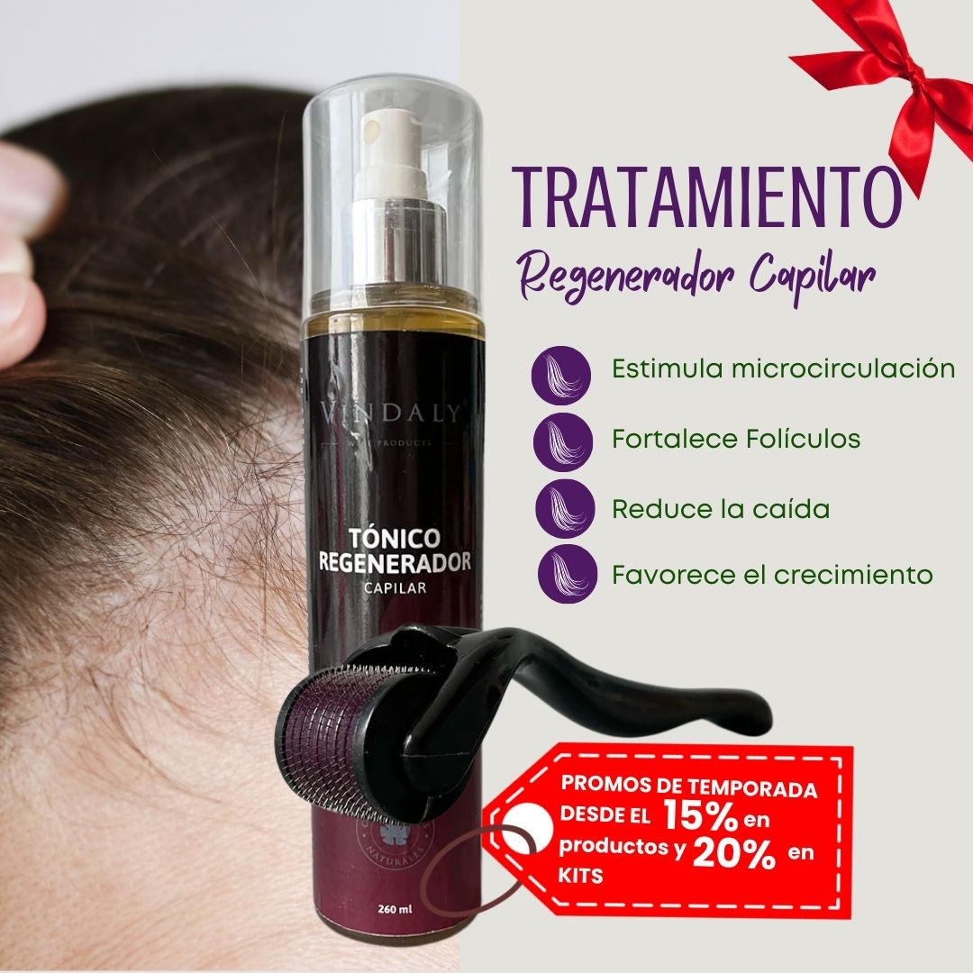 Tónico regenerador capilar