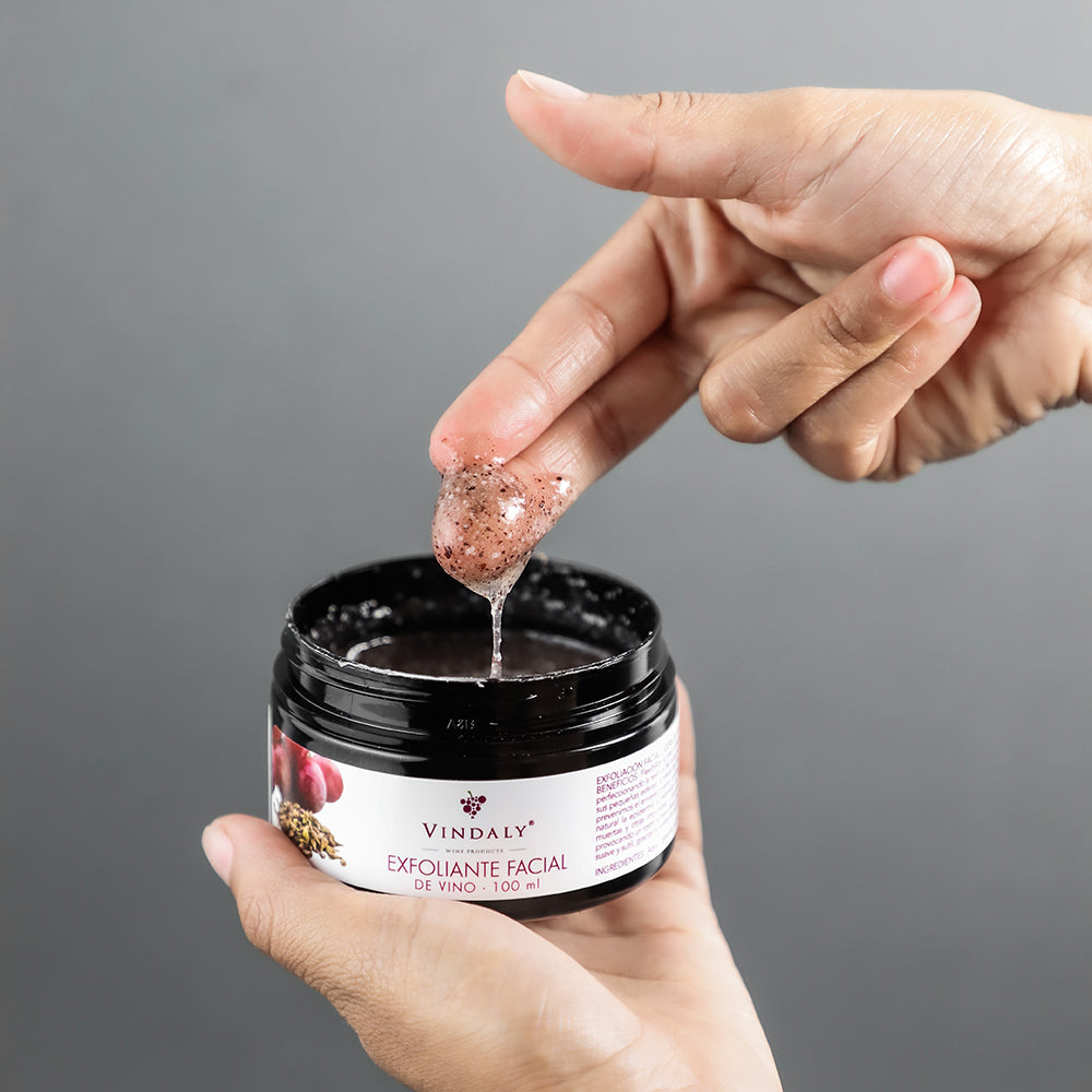 Exfoliante facial de uva 100ml